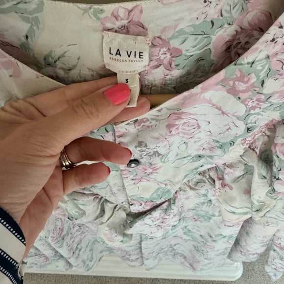 REBECCA TAYLOR LA VIE . The most precious floral top - Picture 4 of 4